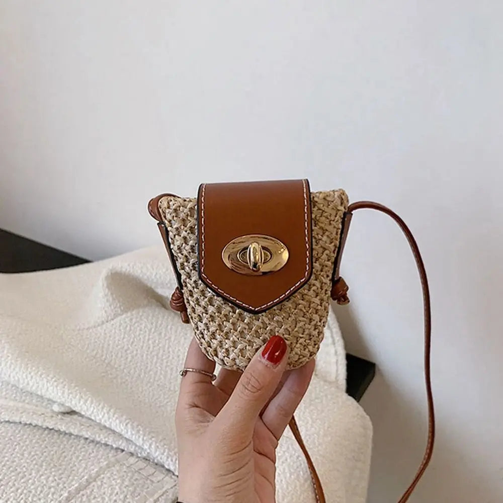 Emy, mini sac tressé