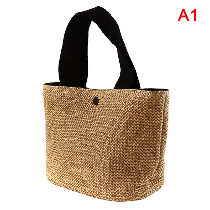 Sac à main tissé en paille